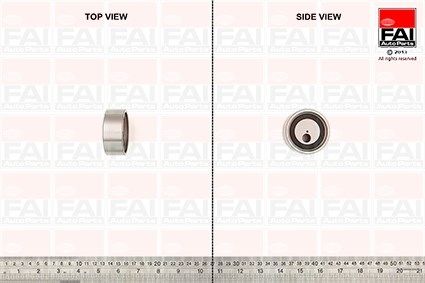 FAI AUTOPARTS Натяжной ролик, ремень ГРМ T1192